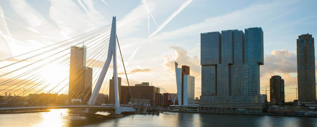 Rotterdam skyline