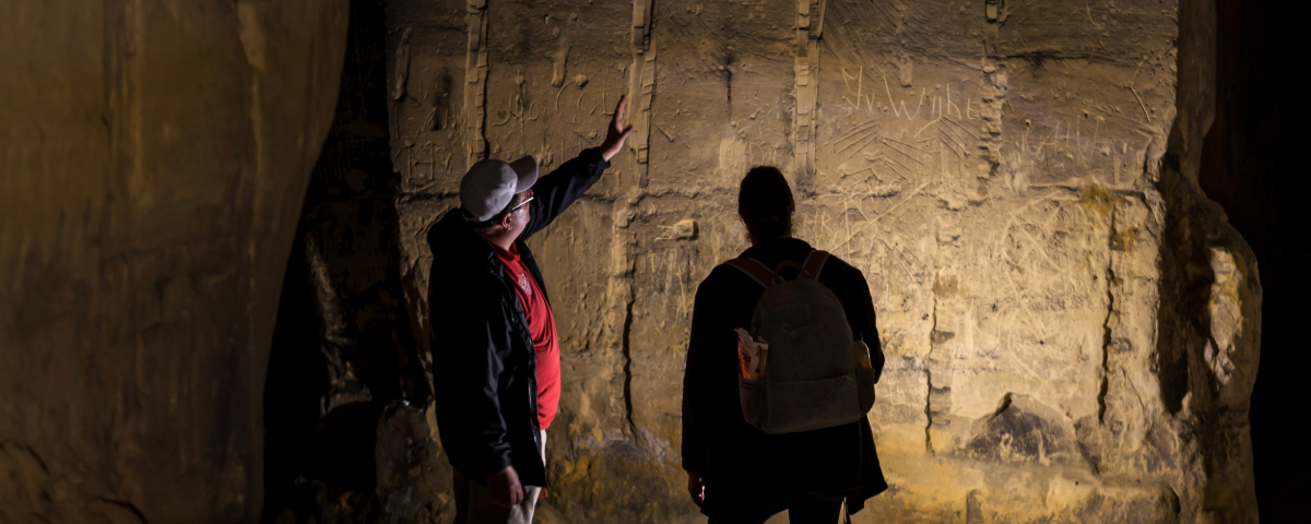 De mergelgrotten in Maastricht